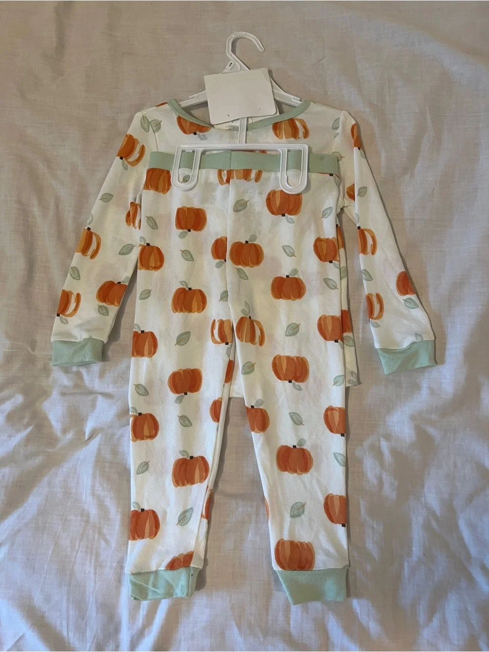 SOLD 4T Kids Pumpkin Print Pajama Set - 3 Piece NWT